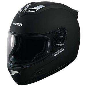  Icon Mainframe Solid Rubatone Helmet   2X Large/Black 