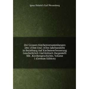   German Edition) Ignaz Heinrich Karl Wessenberg  Books