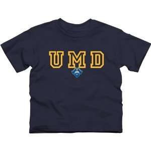  UMass Dartmouth Corsairs Youth Wordmark Logo T Shirt 