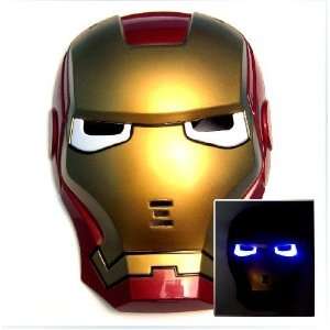    NEW Christmas Iron Man Mask with Lite up Eyes(y 20): Toys & Games