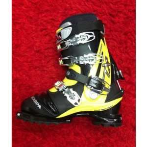  Scarpa Terminator X NTN Pro Ski Boots (09 10) Black/Yellow 