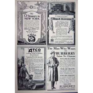   Advertisement 1922 Austin Motor Car Atco Ship Burberry: Home & Kitchen