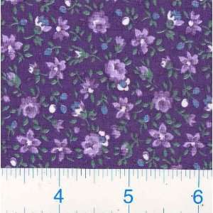  45 Wide Joanne Lilac Fabric By The Yard Arts, Crafts 
