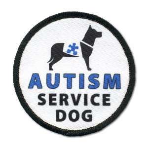 Creative Clam Autism Service Dog Blue Medical Alert 4 Inch 