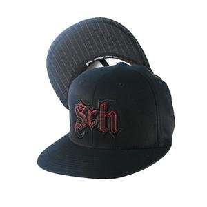 SRH Enhanced Gothic Flex Fit Hat   Large/X Large/Black 