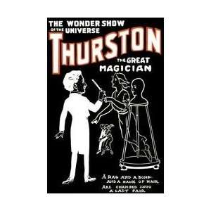 Lady Fair Thurston the great magician the wonder show of the universe 