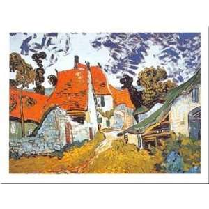  Case ad Auvers By Vincent Van Gogh. Highest Quality Art 