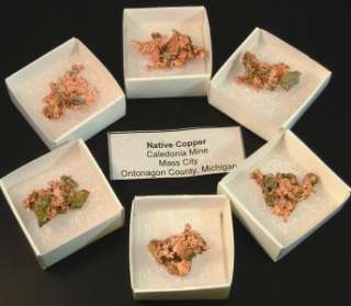 Large Metallic Specimen Set Galena Rainbow Pyrite Cube Copper 