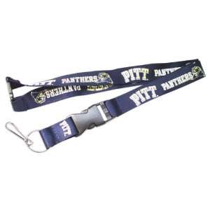 Pittsburgh Pitt Panthers Clip Lanyard Keychain Id Holder NCAA