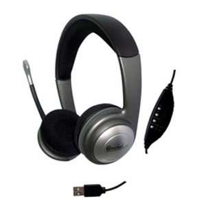  Cables Unlimited USB Stereo Headphones with Microphone 1 