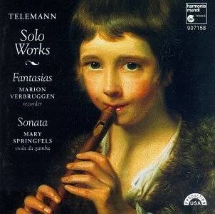Telemann Solo Fantasias by Georg Philipp Telemann
