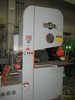 36 DoALL Friction Type Vertical Band Saw  