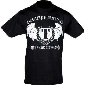  Triumph United TX7 Wings Black Shirt (SizeM) Sports 