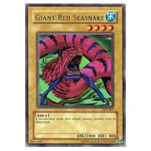 Yu Gi Oh   Giant Red Seasnake   Tournament Pack 4   #TP4 007   Promo 