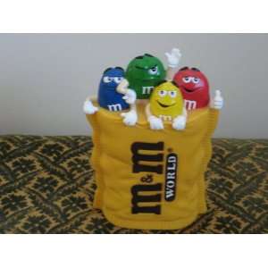  M & M Gang in Candy Bag Bank with Bottom Plug Everything 