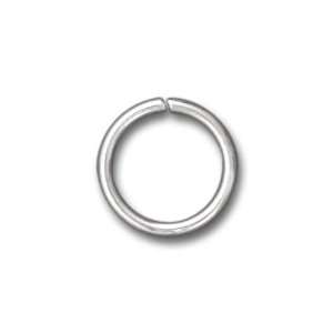  Silver plated Base Metal 10mm Open Jump Rings (24)