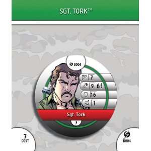  HeroClix Sgt. Tork # B04 (Common)   Sinister Toys 