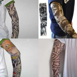 Pairs Cool Tattoo Sleeves Body Arm Art Accessories  