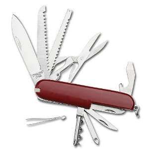 Swiss Style Camp Knife with 13 Tools:  Sports & Outdoors
