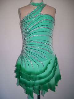 CUSTOM MADE TO FIT ICE SKATING BATON TWIRLING COSTUME  