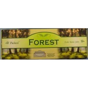 Tulasi Incense Sticks (Forest)   20 Stick Hex Pack [Kitchen & Home]