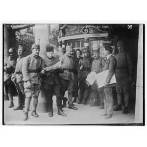  French news stand in Ruhr