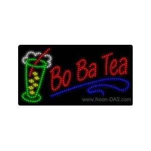  BoBa Tea LED Sign 17 x 32