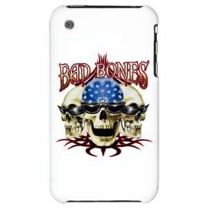  iPhone 3G Hard Case Bad Bones Skulls 