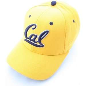  Cal Golden Bears Fitted Logo Hat (Gold): Sports & Outdoors