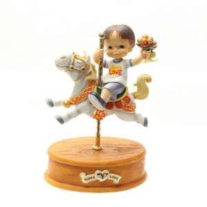  Laxury Polyresin Music Box in Lovely Doll Model PL09009 