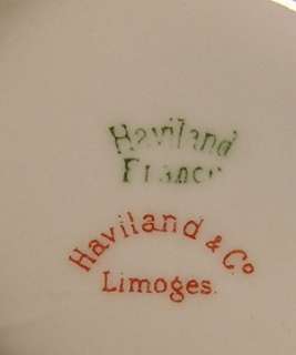   Haviland Limoges Schleiger 1202 cup & saucer porcelain swag pink roses