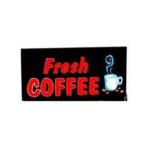  FRESH COFFEE w/cup Header Set for Black Sidewalk Sign 