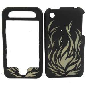  GLOW IN THE DARK FIRE FLAME hard plastic snap on cover for 