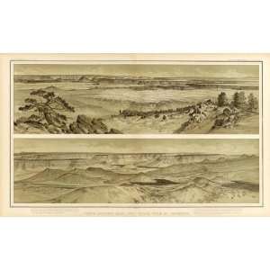   looking east and south from Mt. Trumbull, 1882 Arts, Crafts & Sewing