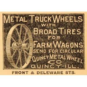   Truck Farming Wagon Wheels Tires Agricultural Farm   Original Print Ad