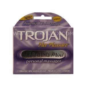  Trojan Her Pleasure Vibrating Mini: Health & Personal Care