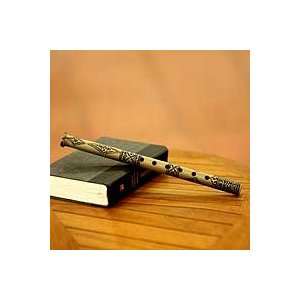  NOVICA Bamboo flute, Night Fall Serenade Home & Kitchen