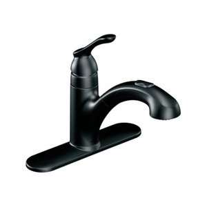  Moen Banbury CA87010BL One handle Pullout Kitchen Faucet 