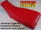 TRX250R 1986 89 Replacement seat cover Honda Fourtrax TRX250 Red L@@K 