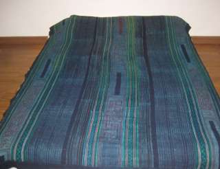 VINTAGE FABRIC HANDMADE DUVET/TROUGH OVER COVER, BED COVERS,CROSS 