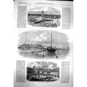  1863 HERRING FISHING WICK HARBOUR DUNBAR CURING MONANCE 