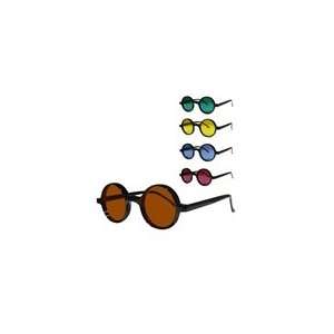  Round Frame Multi Color Sunglasses: Health & Personal Care