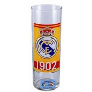 Real Madrid Tall Glass:  Sports & Outdoors