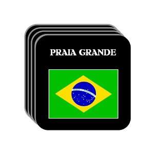  Brazil   PRAIA GRANDE Set of 4 Mini Mousepad Coasters 
