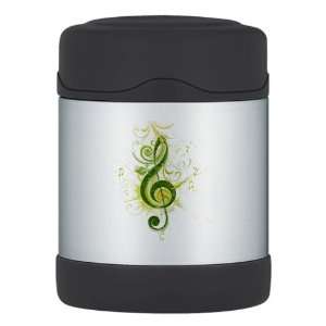  Thermos Food Jar Green Treble Clef: Everything Else