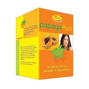 Natures Papaya Pack Treatment Pack For Blemishes and Pigmentation 60 