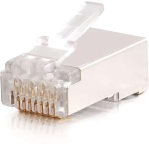 Cables to Go 27578 RJ45 Shielded Cat5 Modular Plug for Round Solid 