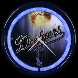  MLB L.A. Dodgers Plasma Wall Clock: Sports & Outdoors