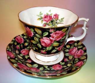 Royal Albert Merrie England Trentham Tea Cup and Saucer Set  