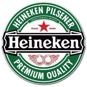 Heineken Premium Quality Dutch Beer Label Car Bumper Sticker Decal 4 